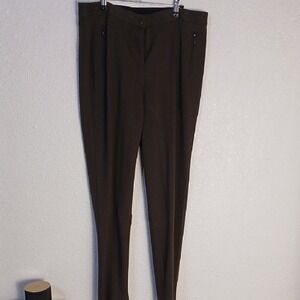 Chico's Dark Brown Women's Pants Inseam 28